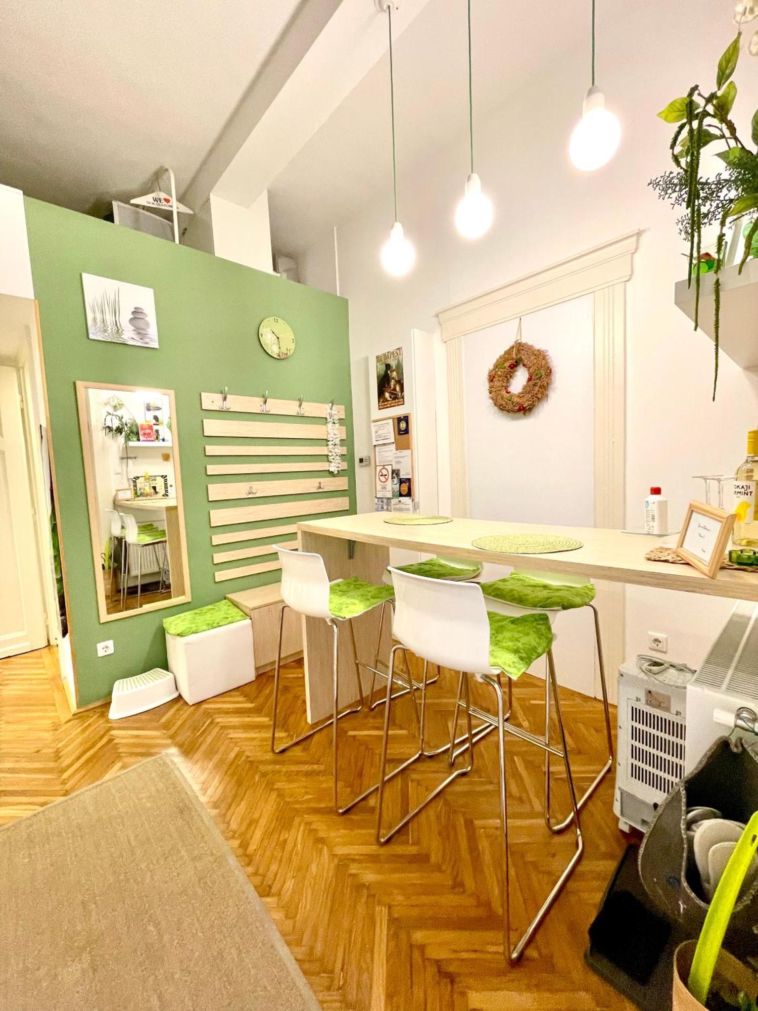 Green Pearl Apartment At St Stephen' S Basilica Budapest Exteriör bild